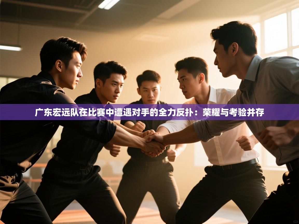 广东宏远队在比赛中遭遇对手的全力反扑：荣耀与考验并存  第1张